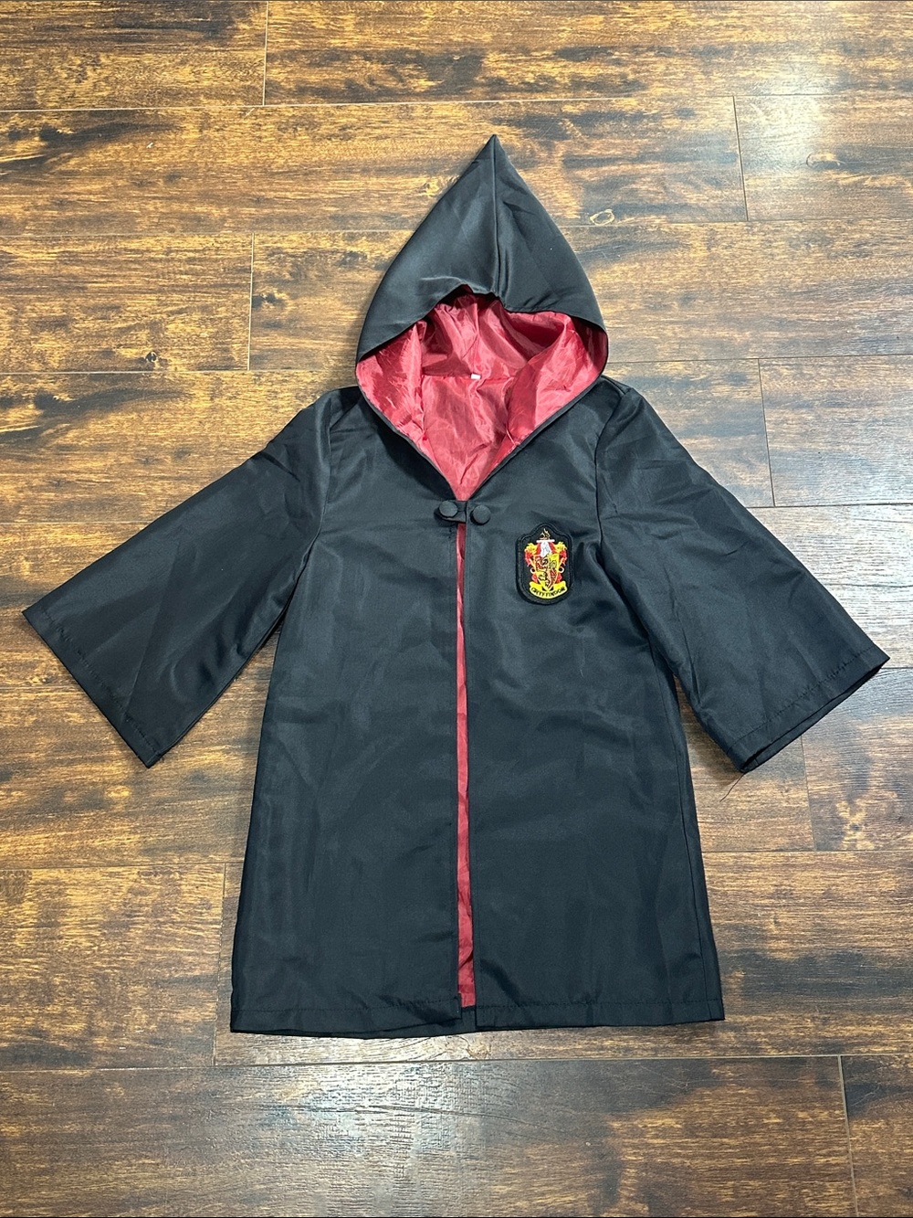🪄Harry Potter Gryffindor Hooded Robe Cloak Kids 7–8 Halloween🎃